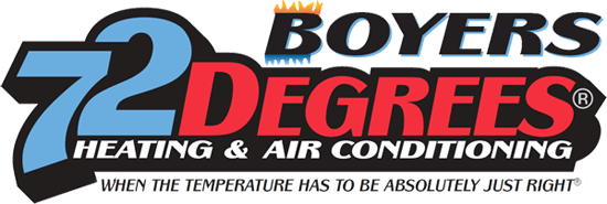 Boyers 72 Degrees, ready to service your Air Conditioner in Charlottesville VA
