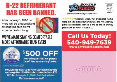Furnace Repair Staunton Va Boyers 72 Degrees